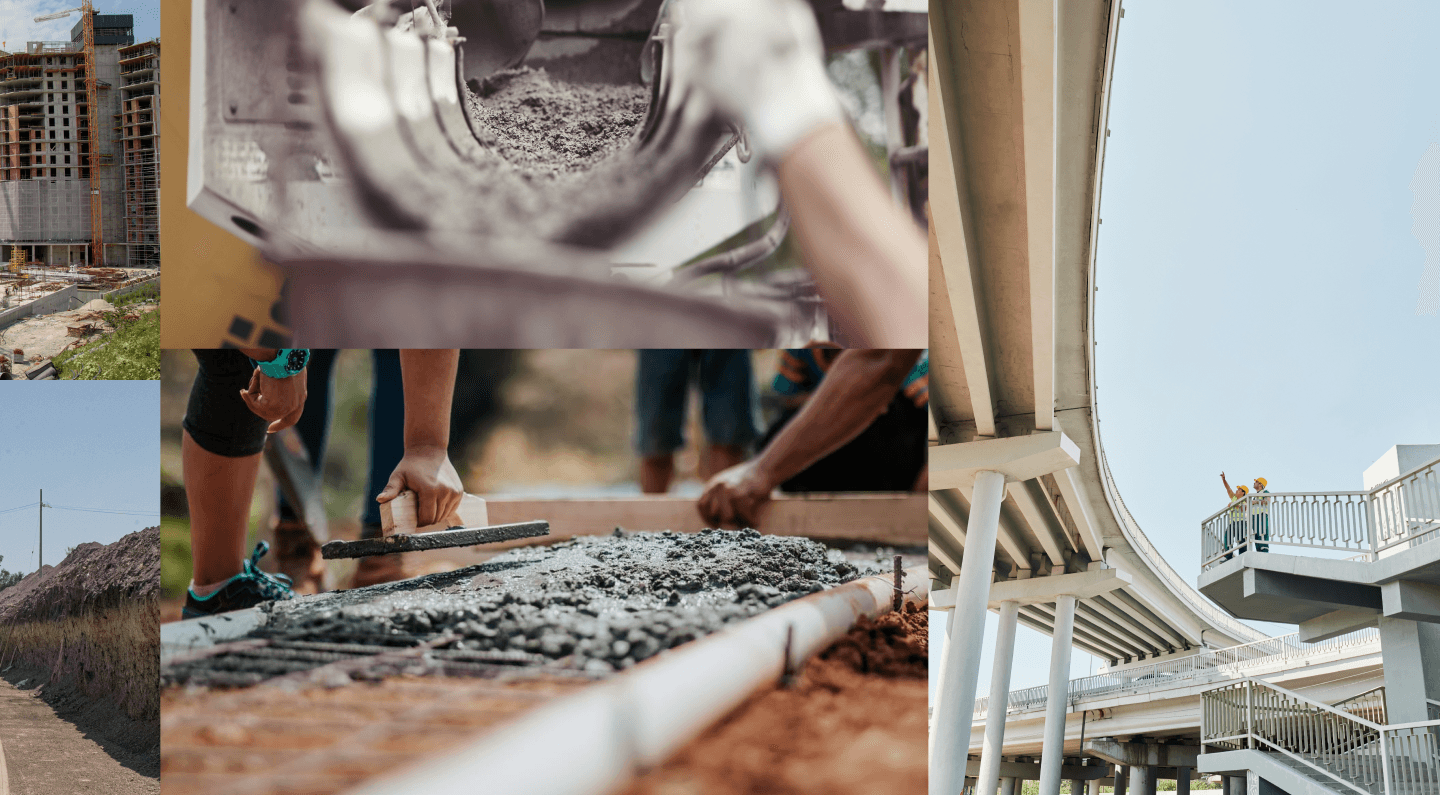 Construction site background